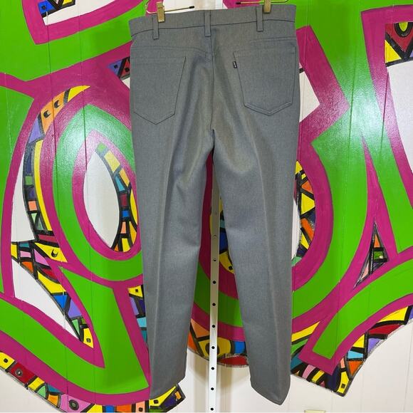 Vintage Levi's Dress Slacks. Size 36x30. Grey. In excellent condition! - Picture 3 of 5